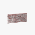 Brick Red-White